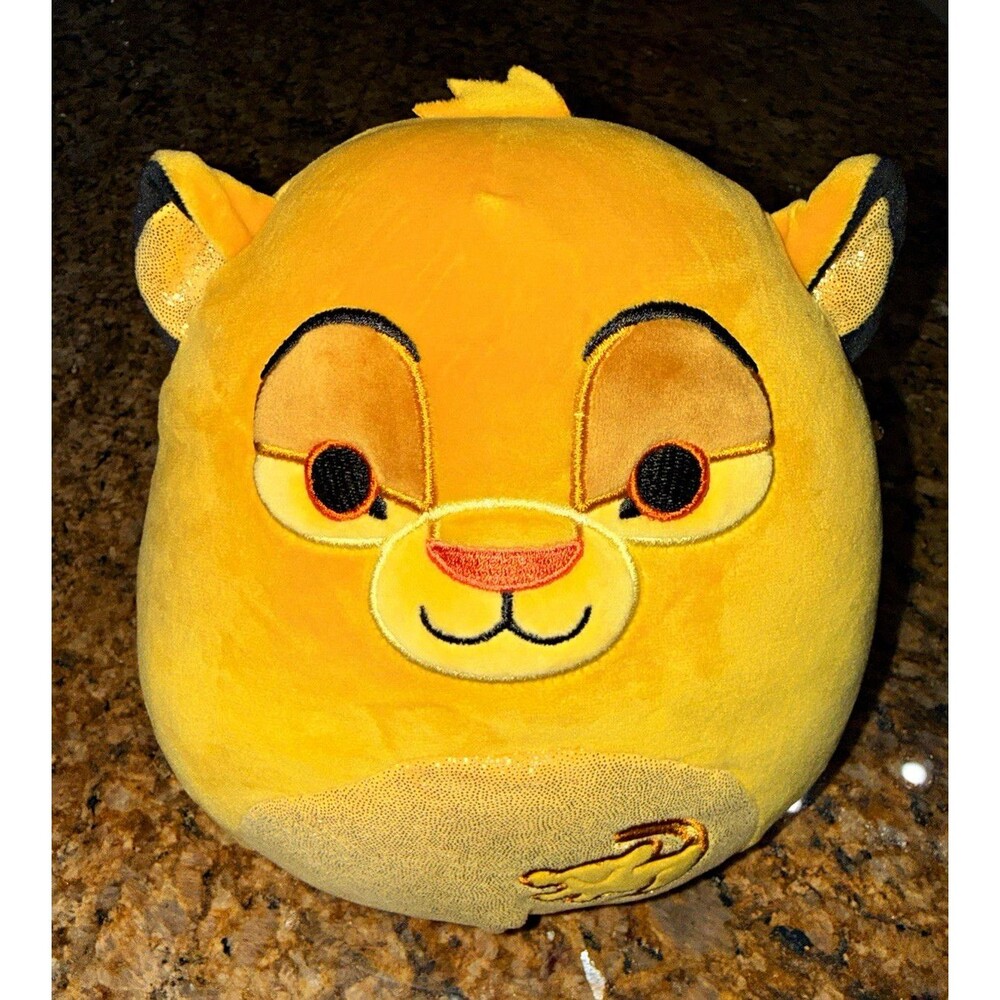 Squishmallows Disney LionKing Nala 8” Plush 30thAnniversary GoldGlitter Jazwares